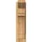 Ekena Millwork Merced Slat Rough Sawn Outlooker, Western Red Cedar, 6"W x 12"D x 24"H OUT06X12X24MRC06RWR - alternate 3